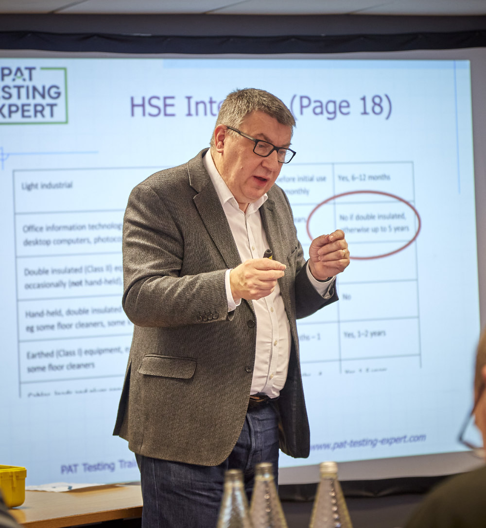 PAT Testing On-Site Course<br />
